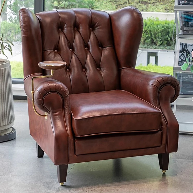 Vintage Organiser Living Room Sofas Upholstery Modular Luxury Lazy Living Room Sofas Brown Leather Modern Canape Salon Furniture
Vintage Organiser Living Room Sofas Upholstery Modular Luxury Lazy Living Room Sofas Brown Leather Modern Canape Salon Furniture