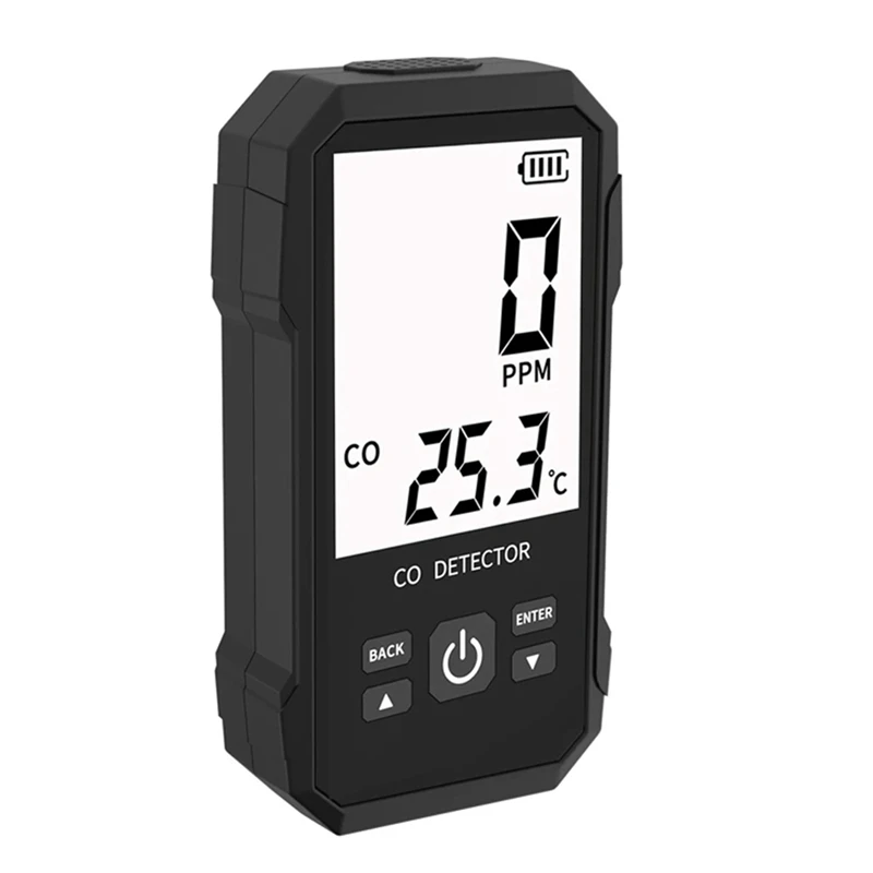 Carbon Dioxide Concentration Testing Meter Carbon Monoxide Detector With Temperature Test Sound Light Alarm
Carbon Dioxide Concentration Testing Meter Carbon Monoxide Detector With Temperature Test Sound Light Alarm