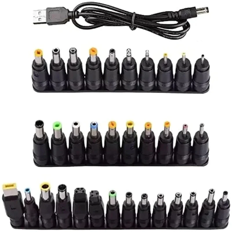 Адаптер USB-5521, гнездовые розетки 5,5x2,1 мм, 34 разъема для ноутбука, планшета, портативных вилок питания
Адаптер USB-5521, гнездовые розетки 5,5x2,1 мм, 34 разъема для ноутбука, планшета, портативных вилок питания