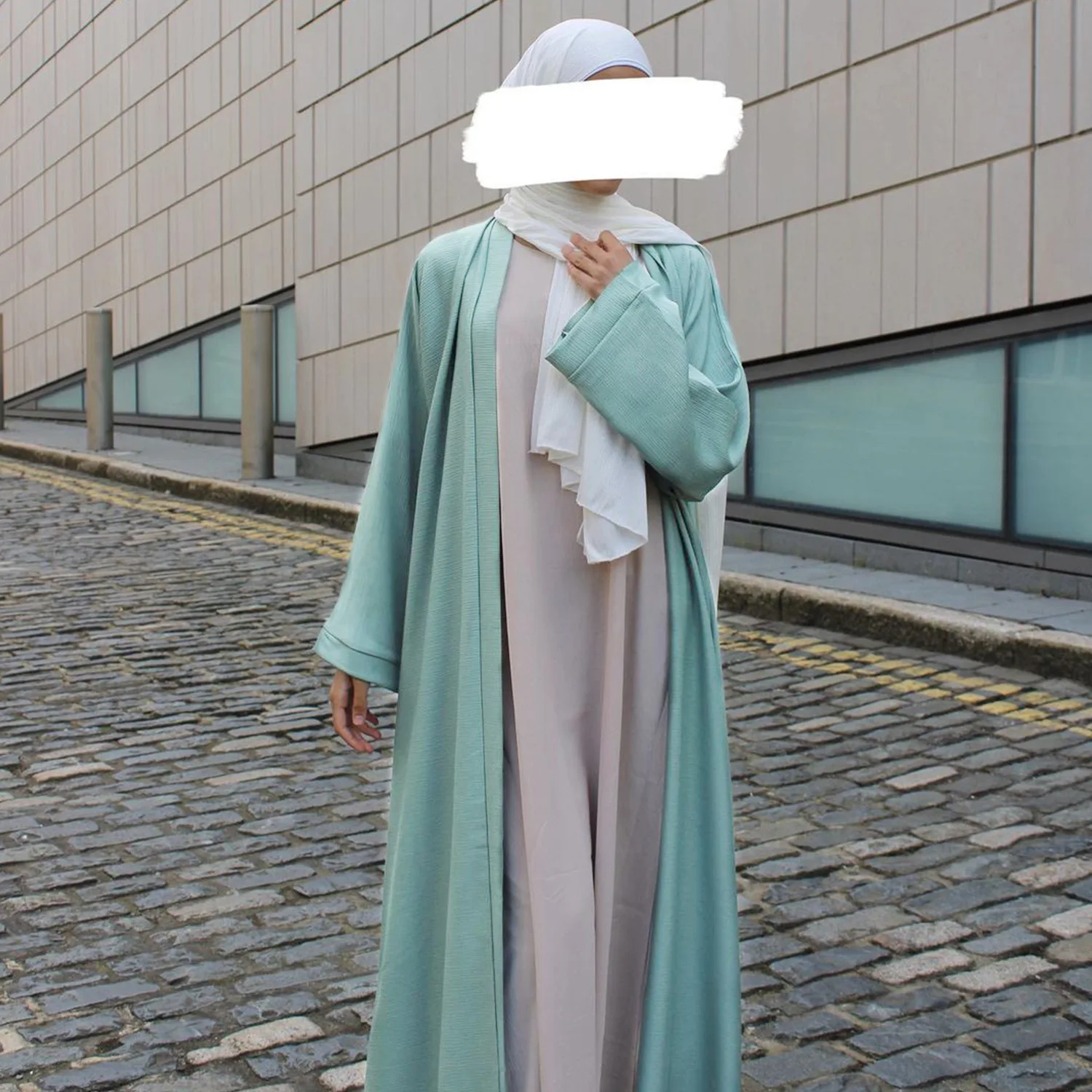 Eid Solid Color Muslim Women Abaya Dress Robe Kimono Sleeve Open Cardigan Dubai Party Gown Ramadan Vestidos Caftan Elegant
Eid Solid Color Muslim Women Abaya Dress Robe Kimono Sleeve Open Cardigan Dubai Party Gown Ramadan Vestidos Caftan Elegant
