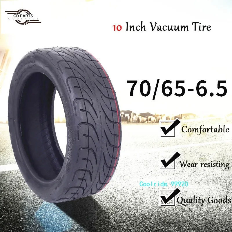 

70/65-6.5 Vacuum Tires 10 Inch Inner and Outer Exclusive for Electric Scooters Suitable Balance Vehicles