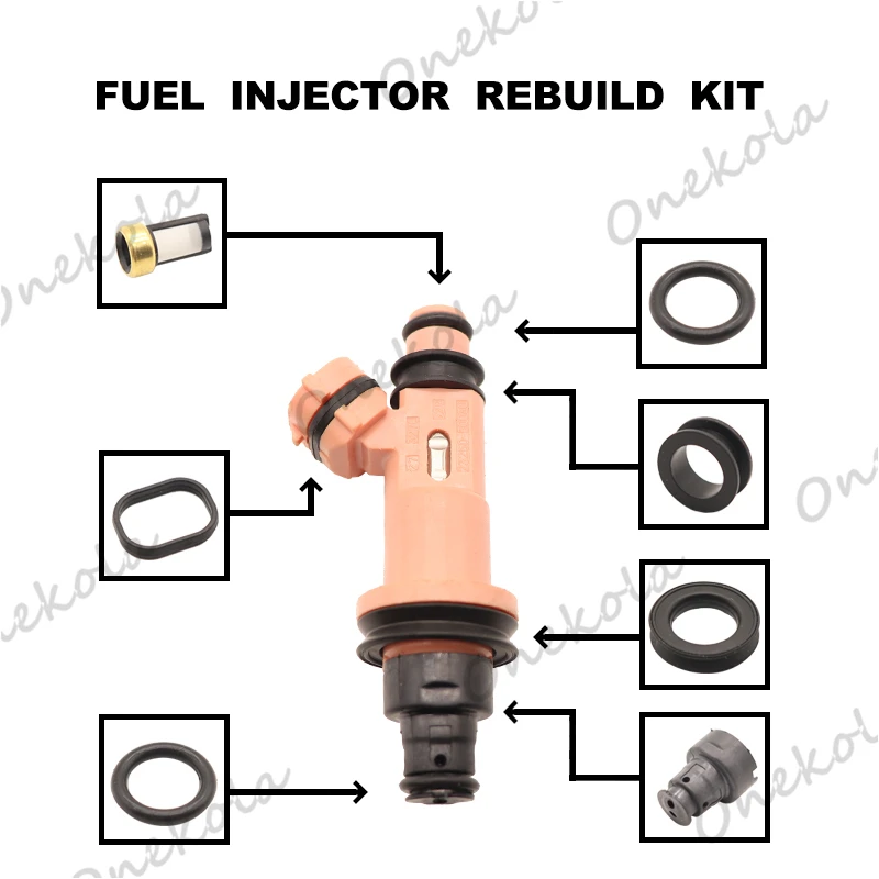 Fuel Injector repair kit Orings Filters for Lexus GS430 LS430 LS430 4.3L Engine 2002-2007 23250-50030
Fuel Injector repair kit Orings Filters for Lexus GS430 LS430 LS430 4.3L Engine 2002-2007 23250-50030