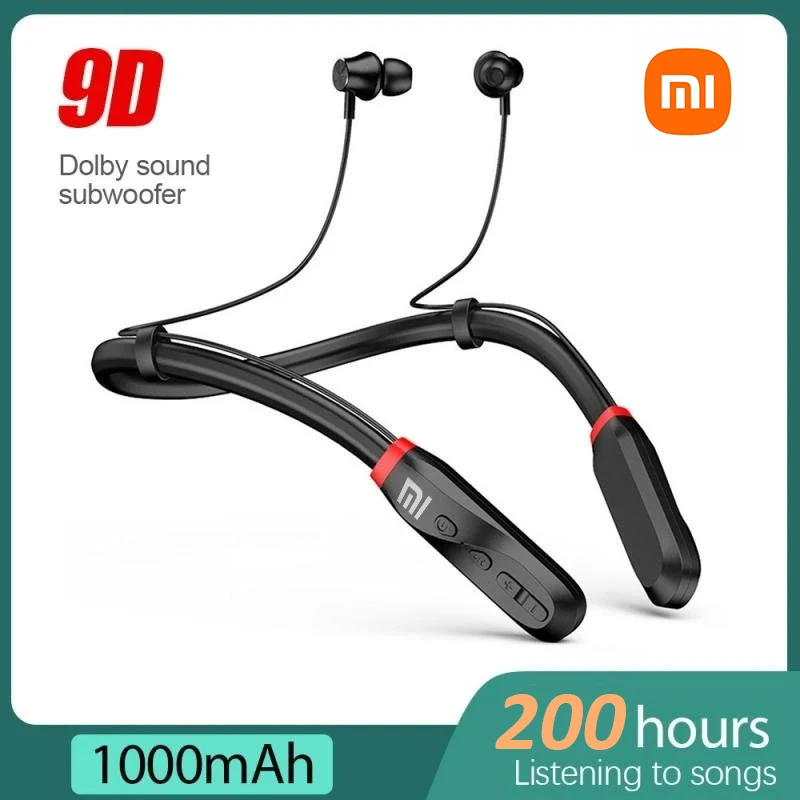 

Xiaomi I35 Neck Hanging Dual Ear Magnetic Bluetooth 5.1 Wireless Earphones Stereo Waterproof Sports Game Earphones for Running