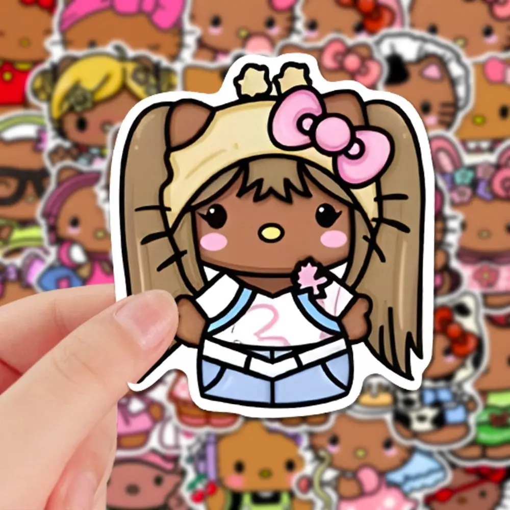104Pcs Black Skin Hello Kitty Hawaii Series Anime Y2K Girls Waterproof Stickers Cartoon Diy Mobile Phone Case Decoration Sticker
104Pcs Black Skin Hello Kitty Hawaii Series Anime Y2K Girls Waterproof Stickers Cartoon Diy Mobile Phone Case Decoration Sticker