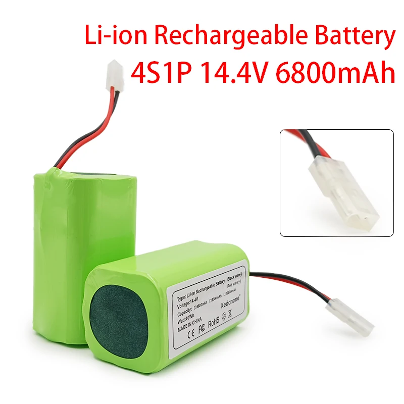 100% Original 14.4v /14.8v 6800mh18650 Lithium Battery Millet G1 Vacuum Cleaner Mop MJSTG1 Robot Vacuum Cleaner Battery
100% Original 14.4v /14.8v 6800mh18650 Lithium Battery Millet G1 Vacuum Cleaner Mop MJSTG1 Robot Vacuum Cleaner Battery