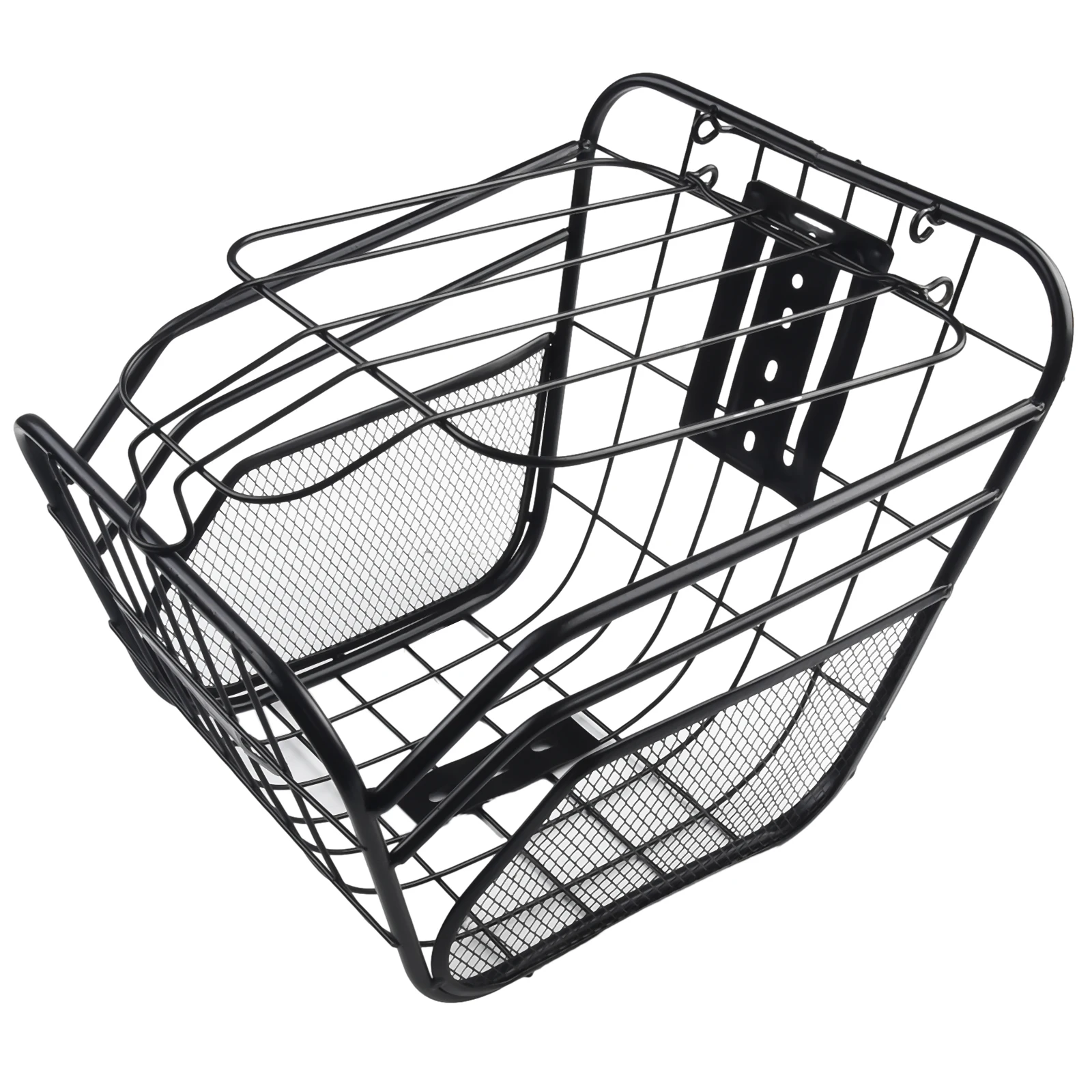 New Practical Quality Bicycle Basket Replacement Sturdy Outdoor 1pc 33X23X24cm Accessories Black Front Basket Metal
New Practical Quality Bicycle Basket Replacement Sturdy Outdoor 1pc 33X23X24cm Accessories Black Front Basket Metal