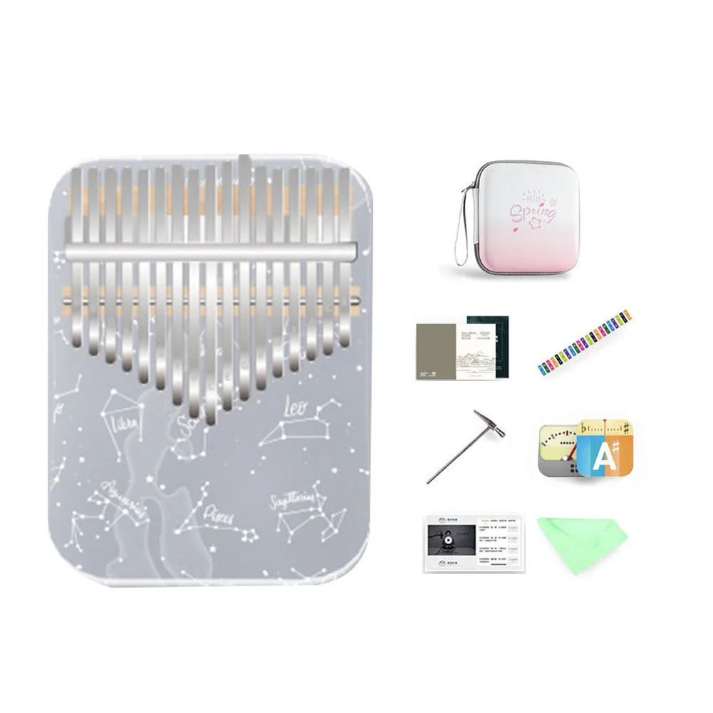 Thumb Piano with Parts Gifts Constellation Style Quick Learning Portable and Decorative Perfect for Music Enthusiasts
Thumb Piano with Parts Gifts Constellation Style Quick Learning Portable and Decorative Perfect for Music Enthusiasts