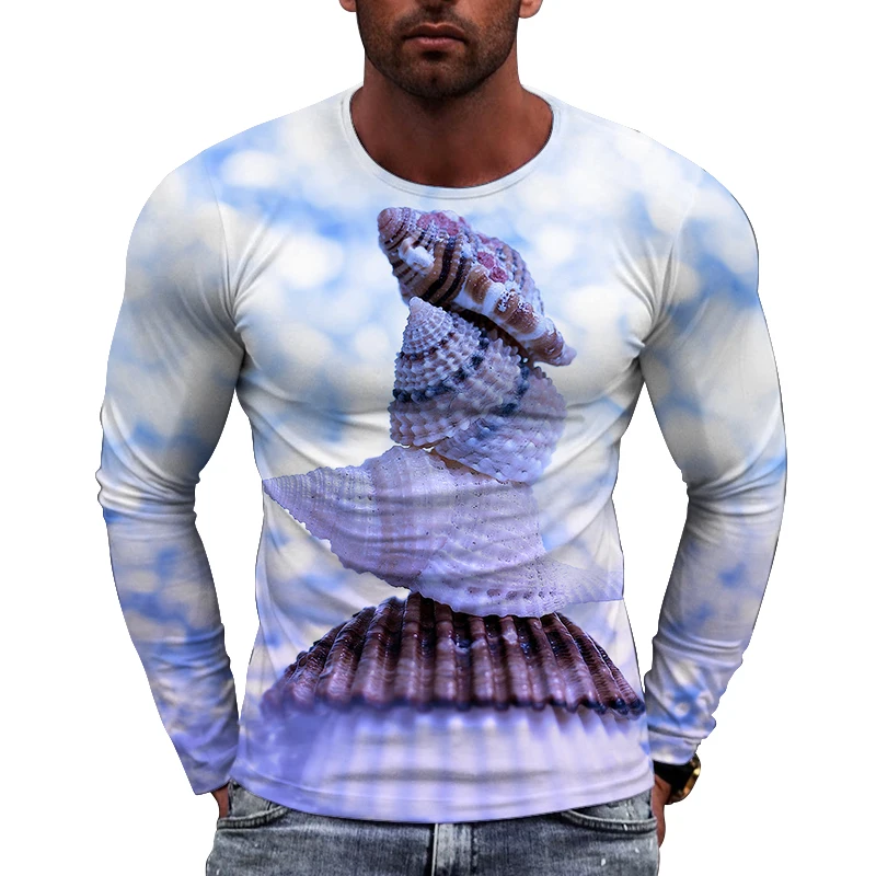 Футболка с длинным рукавом и круглым вырезом, на весну/осень
Футболка с длинным рукавом и круглым вырезом, на весну/осень