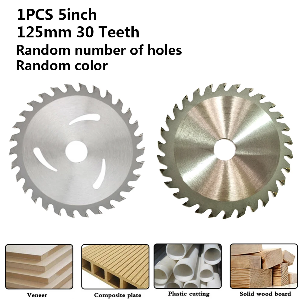 5inch 125mm Circular Saw Blade Wood Cutting Disc For Woodworking 30Teeth 20mm Bore Metal Rotating Cutting Tools
5inch 125mm Circular Saw Blade Wood Cutting Disc For Woodworking 30Teeth 20mm Bore Metal Rotating Cutting Tools