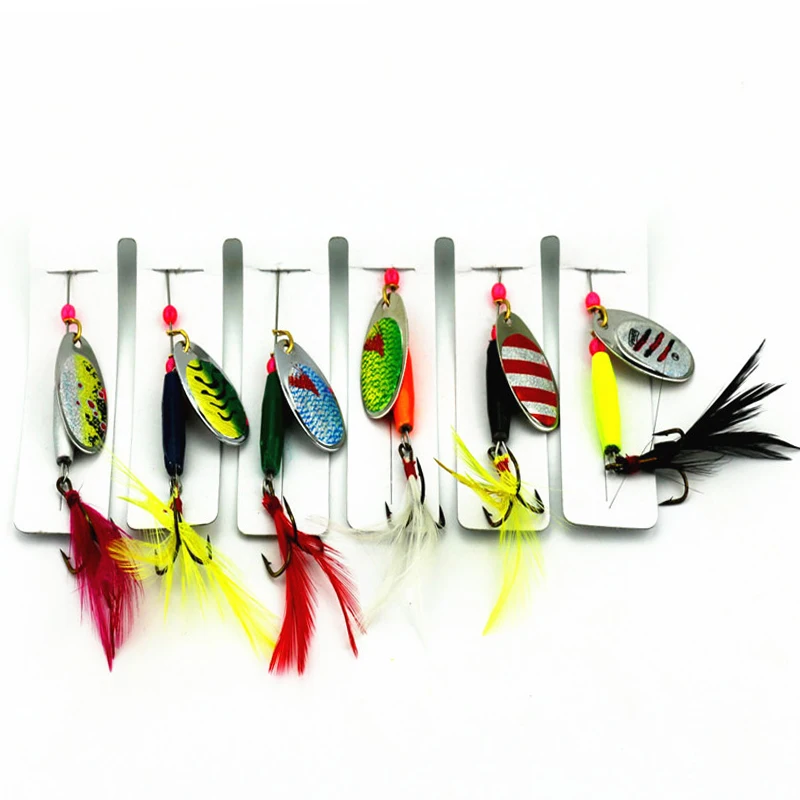 

LotSpoon Metal Fishing Lures Set Spinner Baits CrankBait Bass Tackle Hooks Fishing Lures Sports Entertainment Dropshipping