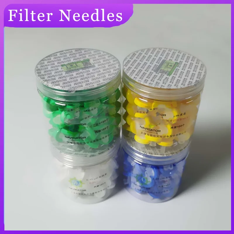 100Pcs Lab MCE/Organic/PTFE/PES Disposable Microporous Membrane 13 25mm Needle Filter Micron Syring Filter Head 0.45/0.22um
100Pcs Lab MCE/Organic/PTFE/PES Disposable Microporous Membrane 13 25mm Needle Filter Micron Syring Filter Head 0.45/0.22um