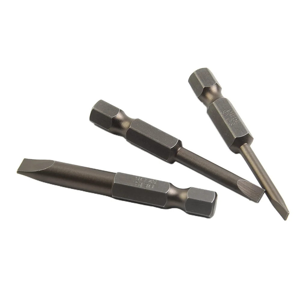 Nutdrivers Screwdriver Bit 2.0 4.0 50mm 6.0 6.35mm Shank Alloy Steel Flat Head SL1.6 Screwdriver Bit Hand Tools
Nutdrivers Screwdriver Bit 2.0 4.0 50mm 6.0 6.35mm Shank Alloy Steel Flat Head SL1.6 Screwdriver Bit Hand Tools