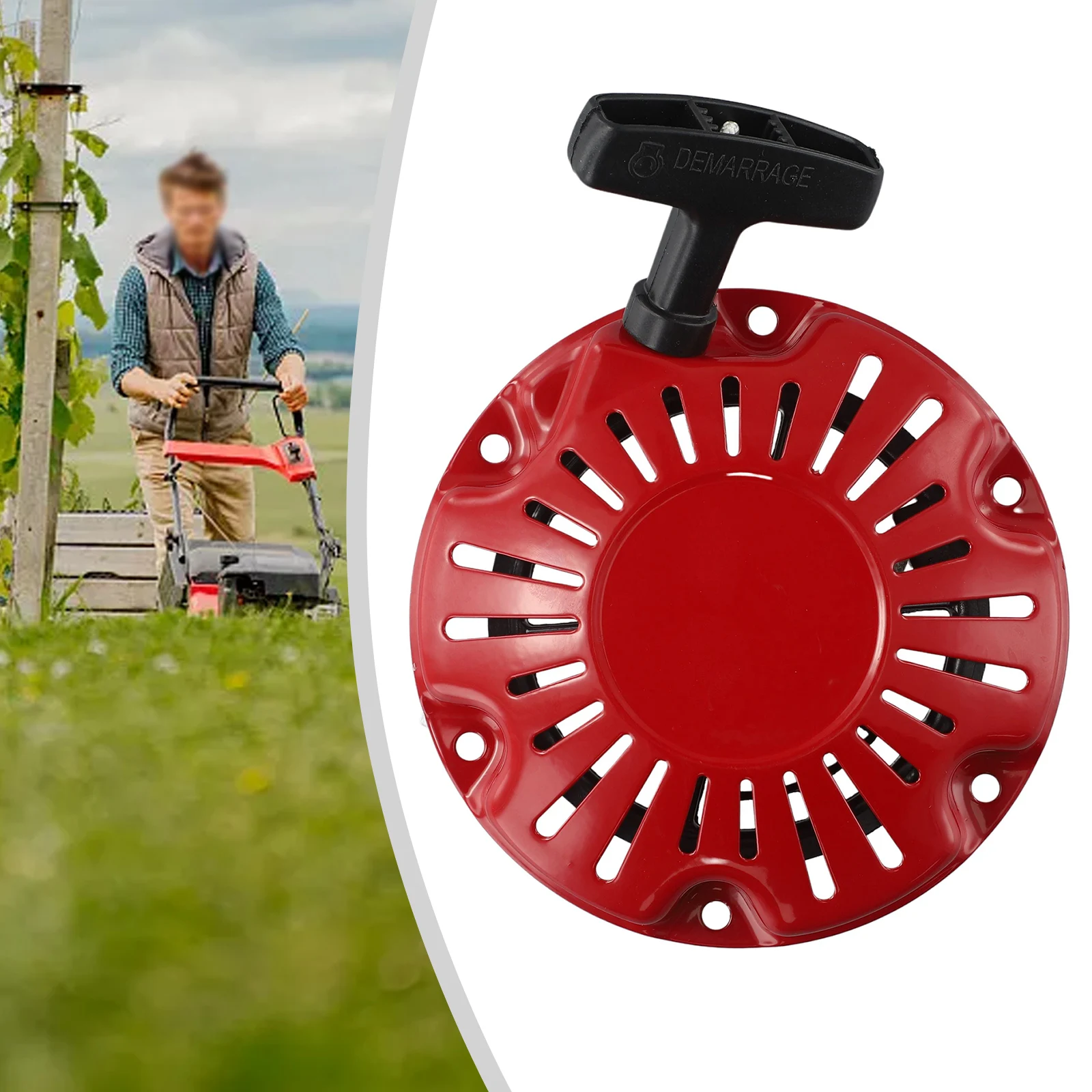 Pull Cord Recoiler Pull Assembly Fits For Honda GX100 Turf CuttersGarden Yard Lawn Mower Parts Tools Accessories
Pull Cord Recoiler Pull Assembly Fits For Honda GX100 Turf CuttersGarden Yard Lawn Mower Parts Tools Accessories
