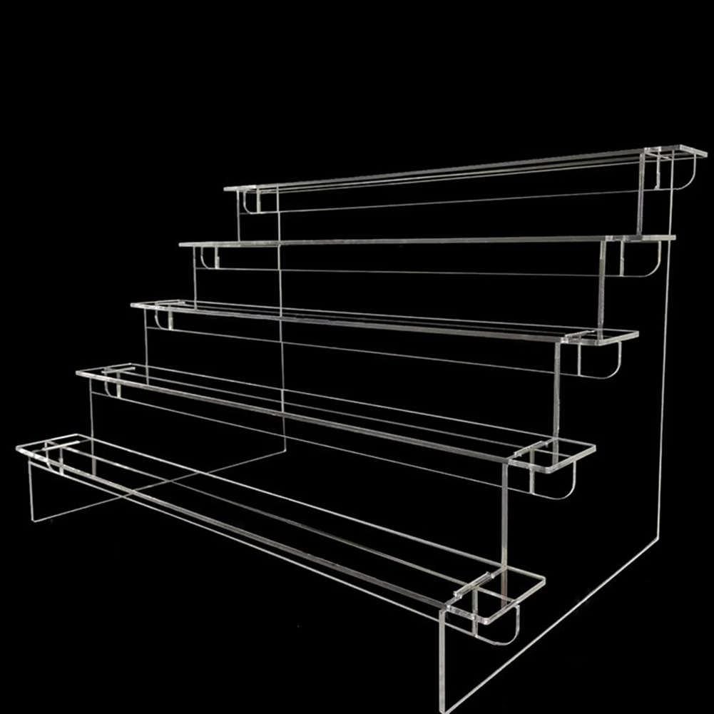 1-5 Tier Acrylic Display Stand Transparent Ladder Display Riser Rack For Cupcake Perfume Jewelry Doll Figures Décor Organizer
1-5 Tier Acrylic Display Stand Transparent Ladder Display Riser Rack For Cupcake Perfume Jewelry Doll Figures Décor Organizer