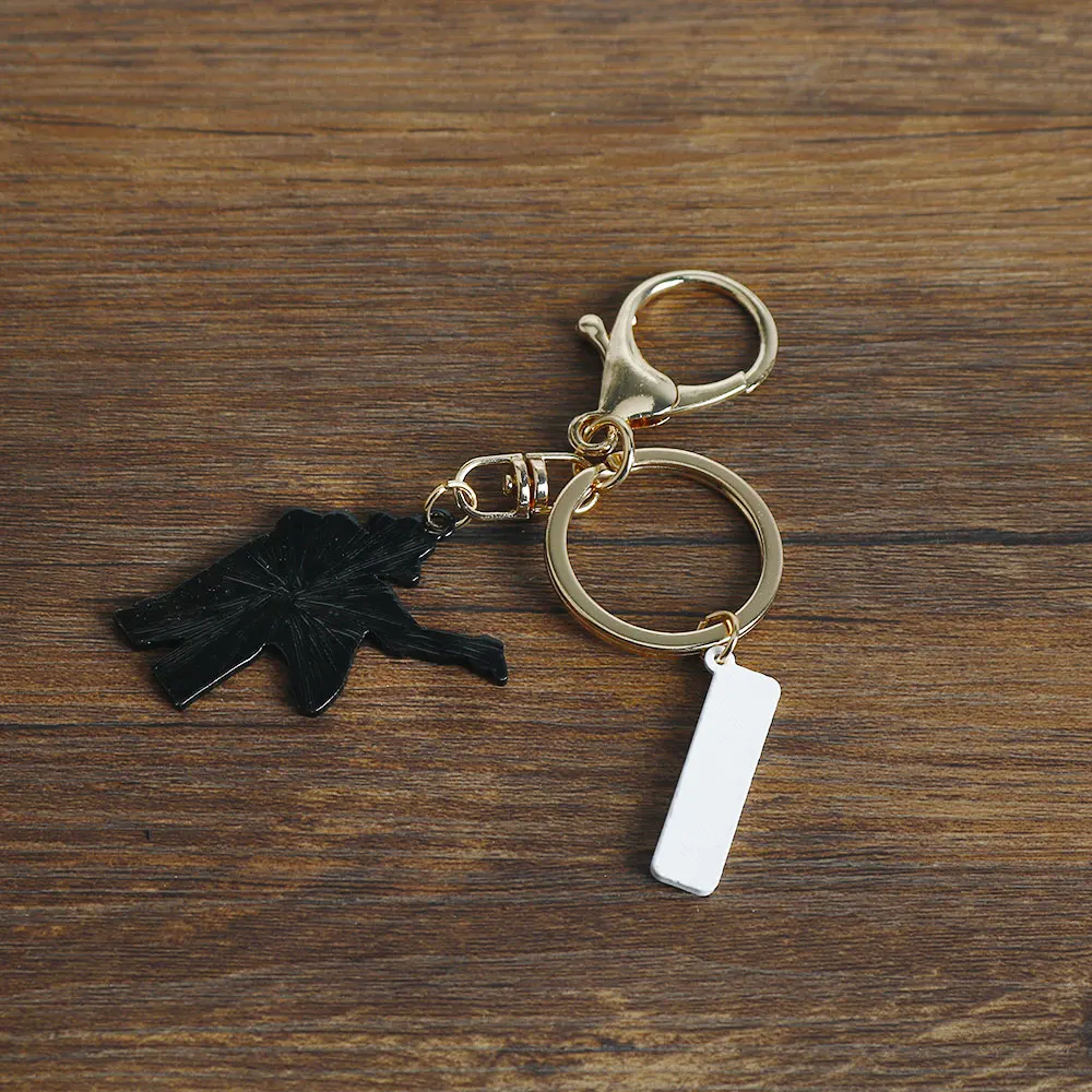 Cartoon Figure Keyring Keychain For Men Cosplay Props Gift Trendy Alloy Enamel Anime Charactor Letters Pendant Key Ring Accesso Cartoon Figure Keyring Keychain For Men Cosplay Props Gift Trendy Alloy Enamel Anime Charactor Letters Pendant Key Ring Accesso