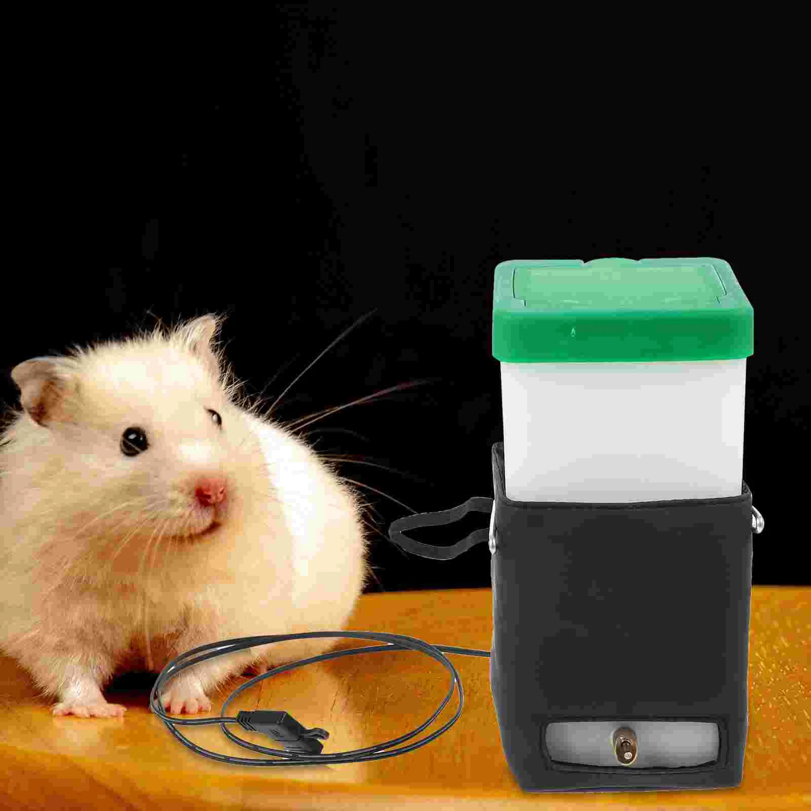 

Automatic Constant Temperature Water Bottle Pet Watering Fountain Pets Dispenser Hamster Heated Rabbit Anti-leak Feeder Plastic