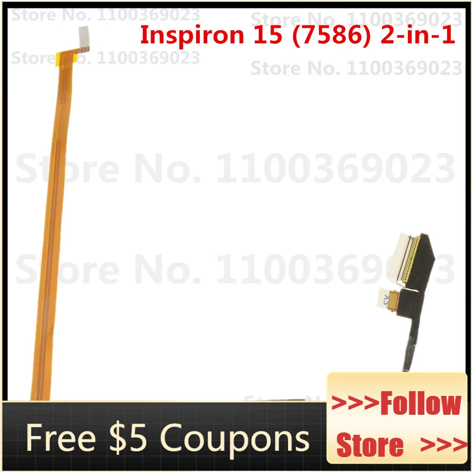 for Dell OEM Inspiron 15 7586 2-in-1 15.6" Touchscreen LCD Ribbon Video Cable UHD
for Dell OEM Inspiron 15 7586 2-in-1 15.6" Touchscreen LCD Ribbon Video Cable UHD