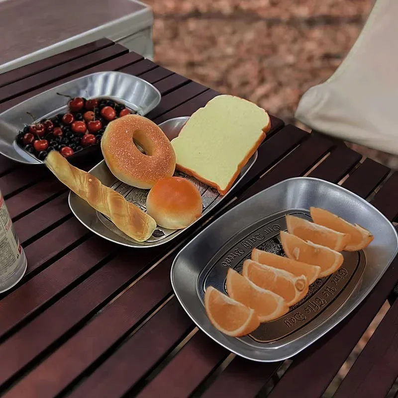 Outland Camping Fruit Plate European Retro Tinplate Plate Camping Tableware Self Driving Travel Portable Camping Barbecue Plate
Outland Camping Fruit Plate European Retro Tinplate Plate Camping Tableware Self Driving Travel Portable Camping Barbecue Plate