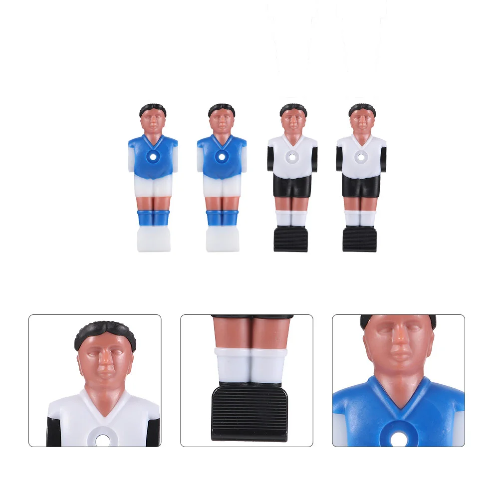 4 Pcs Toys Football Table Tabletop Soccer Players Foosball Men Puppet Machine Supplies Child
4 Pcs Toys Football Table Tabletop Soccer Players Foosball Men Puppet Machine Supplies Child