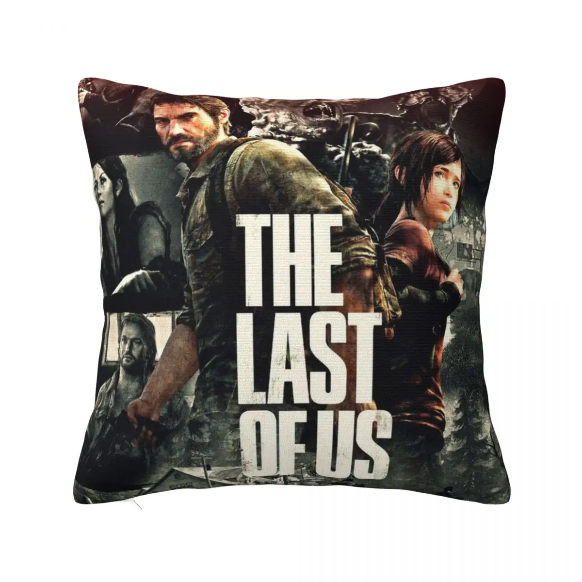 Joel Ellie Tess Bill Pillowcase Cushion Cover Gift The Last of Us Horror Violence Throw Pillow Case Cover Living Room Zippered
Joel Ellie Tess Bill Pillowcase Cushion Cover Gift The Last of Us Horror Violence Throw Pillow Case Cover Living Room Zippered