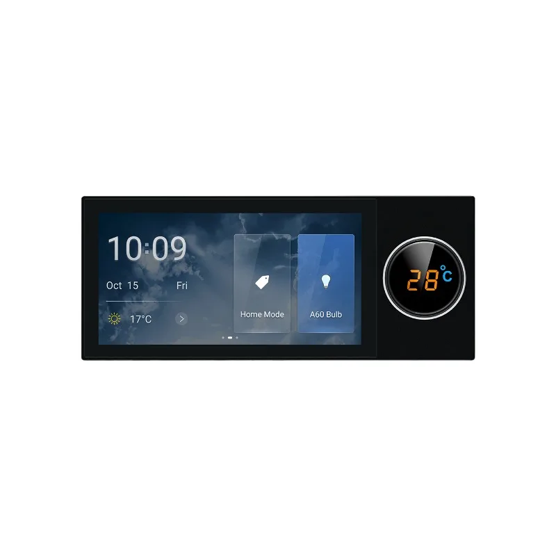 Сенсорный настенный выключатель Tuya Zigbee, многофункциональная сенсорная панель управления искусственным пространством для умного дома, 6 дюймов, Wi-Fi, HD
Сенсорный настенный выключатель Tuya Zigbee, многофункциональная сенсорная панель управления искусственным пространством для умного дома, 6 дюймов, Wi-Fi, HD