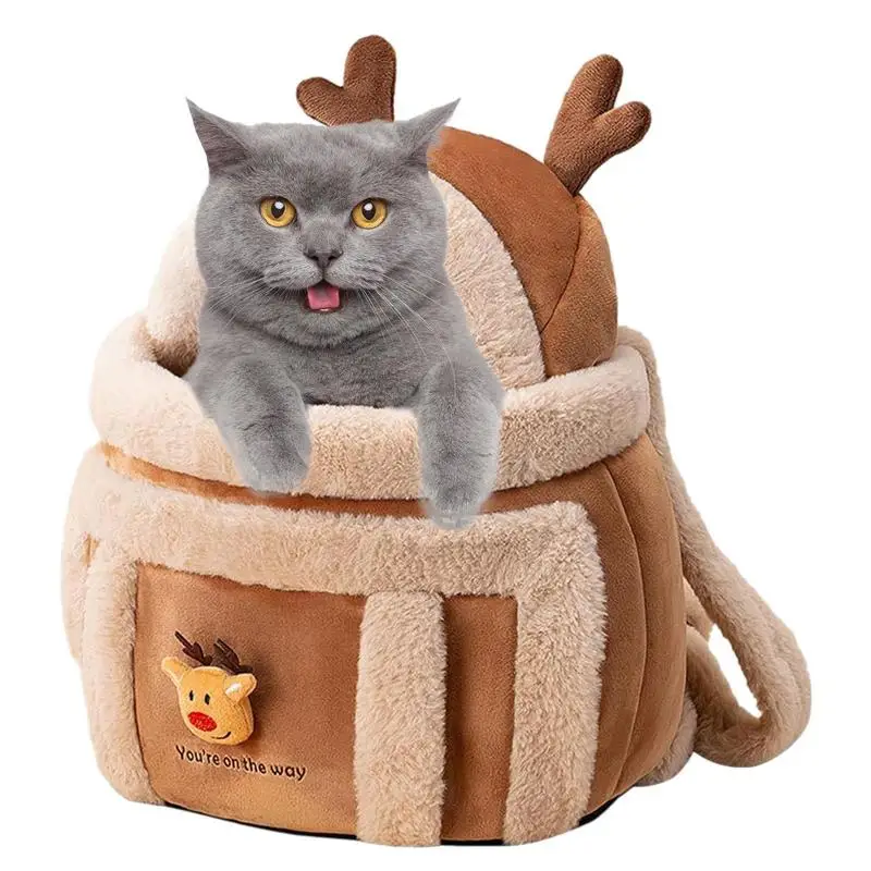 Pet cat Carrier Backpack Breathable Dog Carrier Bag Warm Pet Carry Bag Outdoor Travel Kitten Carrier Bag for Cats Small Dogs Pet 
Pet cat Carrier Backpack Breathable Dog Carrier Bag Warm Pet Carry Bag Outdoor Travel Kitten Carrier Bag for Cats Small Dogs Pet