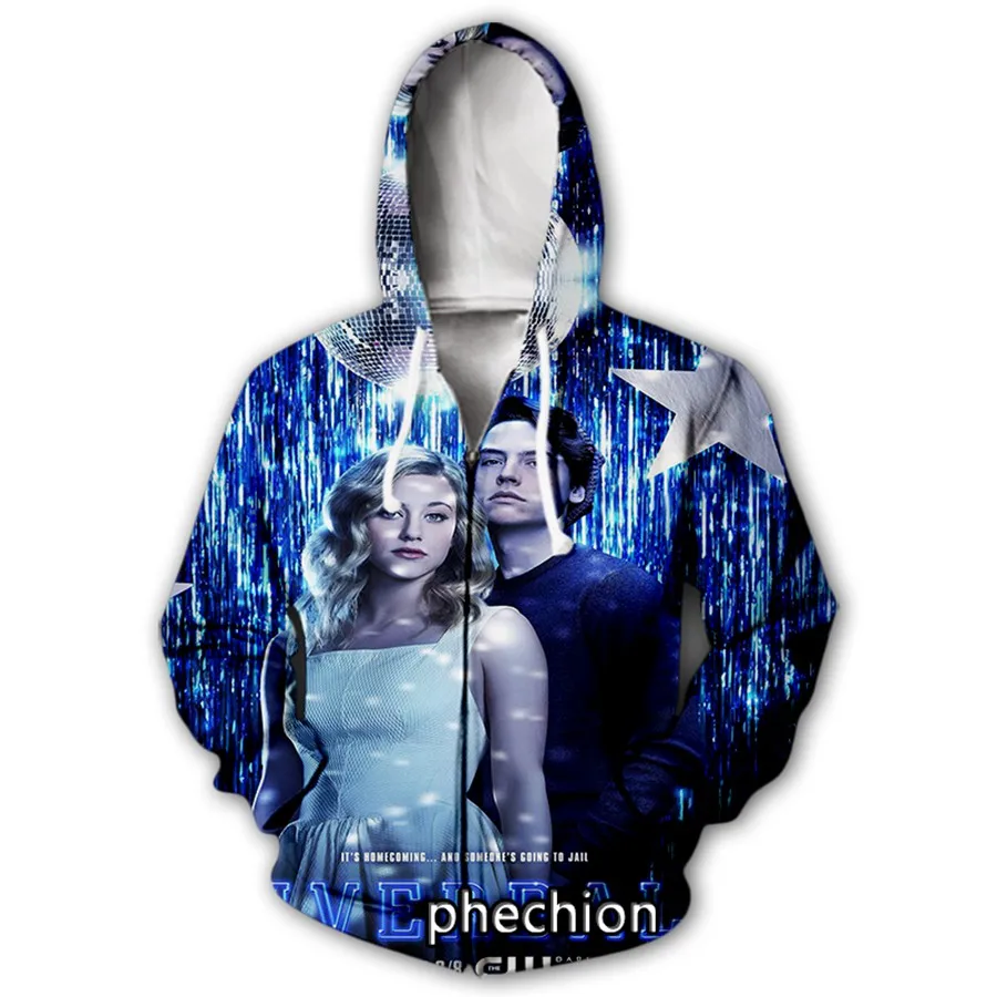 Мужские/женские толстовки Phechion с 3D-принтом ривердэйла, повседневные толстовки на молнии, пальто, одежда в стиле хип-хоп, топы, спортивные толстовки на молнии B63
Мужские/женские толстовки Phechion с 3D-принтом ривердэйла, повседневные толстовки на молнии, пальто, одежда в стиле хип-хоп, топы, спортивные толстовки на молнии B63