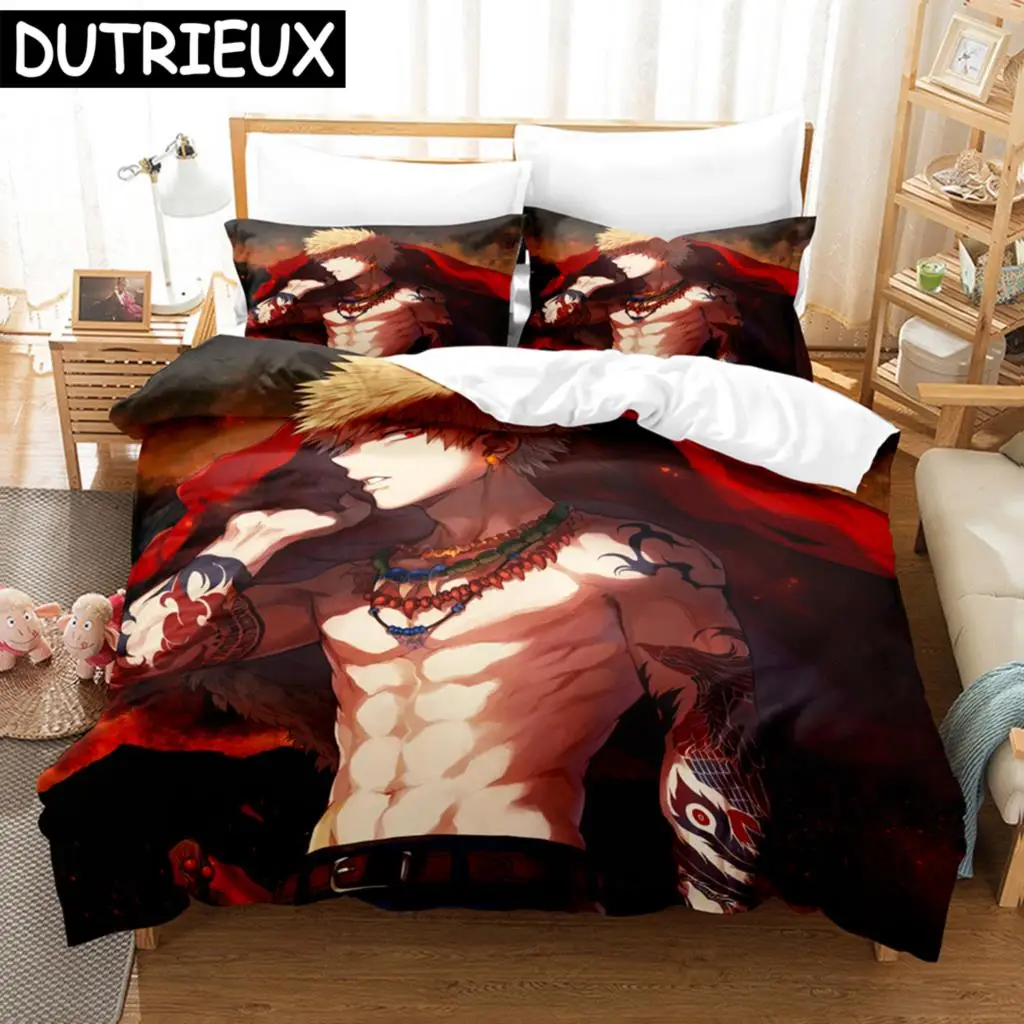 My Hero Academia Bakugou Katsuki Duvet Cover Cartoon Bedding Sets Kids Adult Bed Set Pillow Case 2/3 Pcs Quilt Comforter Covers
My Hero Academia Bakugou Katsuki Duvet Cover Cartoon Bedding Sets Kids Adult Bed Set Pillow Case 2/3 Pcs Quilt Comforter Covers