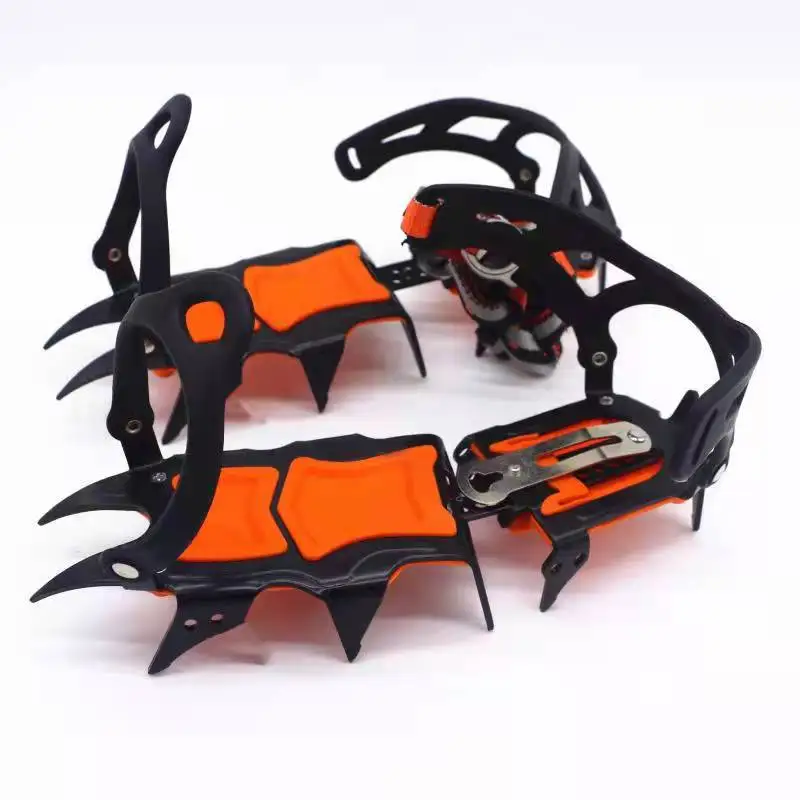 12 Teeth Ultralight Claws Shoes Non Slip Cover Ice Gripper Outdoor Ski Ice Snow Grips Hiking Climbing
12 Teeth Ultralight Claws Shoes Non Slip Cover Ice Gripper Outdoor Ski Ice Snow Grips Hiking Climbing