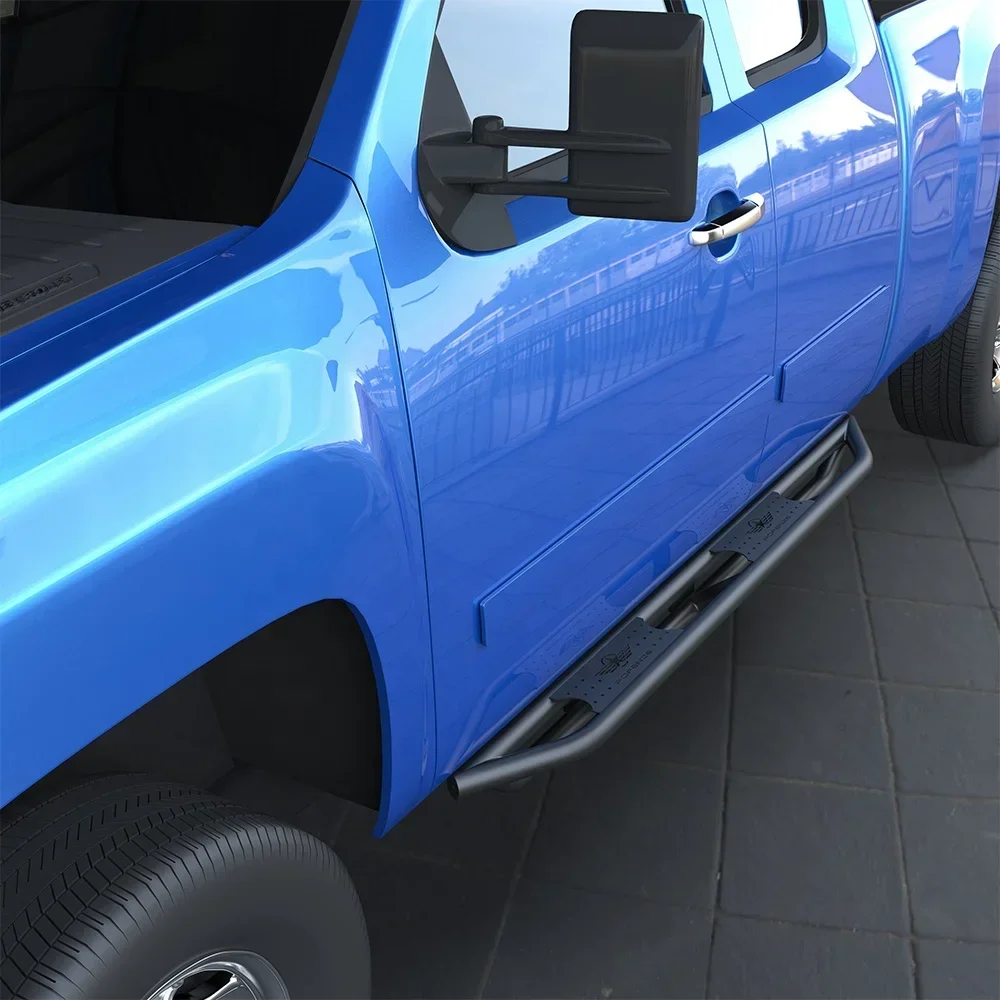 Auto Accessories Steel Side Step Black Textured Running Board for 4x4 Pickup Truck Chevy Silverado 1500 2019-2022
Auto Accessories Steel Side Step Black Textured Running Board for 4x4 Pickup Truck Chevy Silverado 1500 2019-2022
