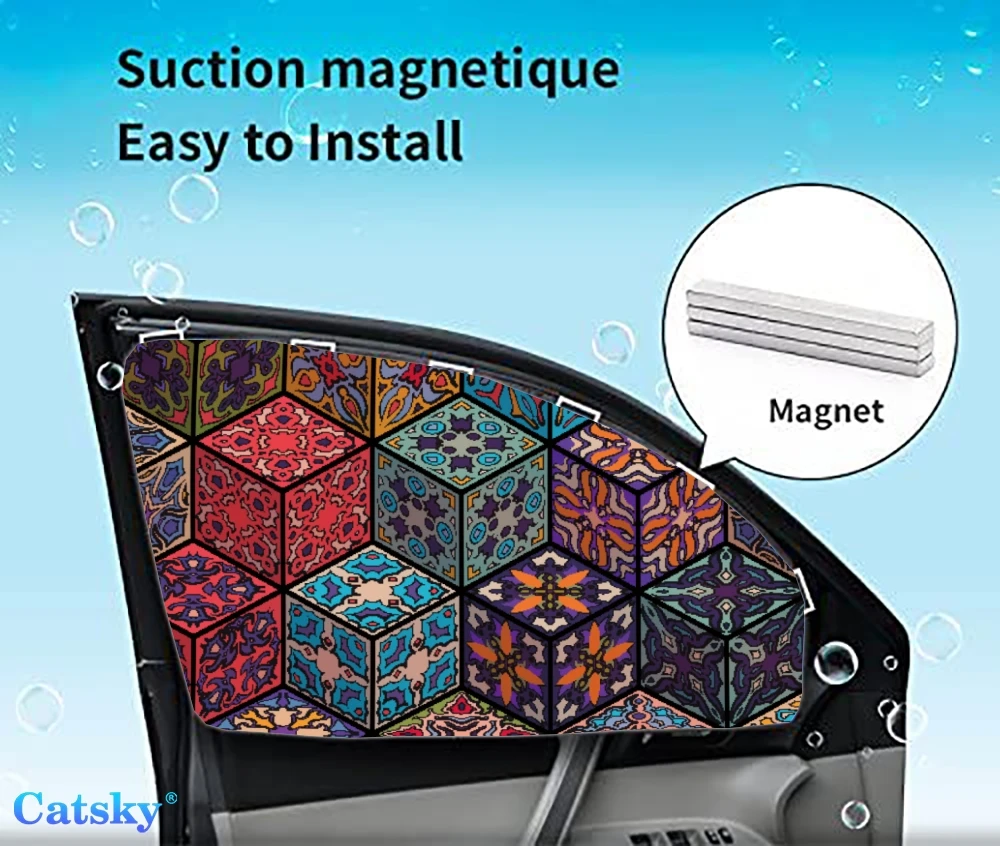 4 Pieces Privacy Car Window Sun Shades Magnetic Blackout Car Window Covers Car Curtains Car Window Sun Shades Covers Auto
4 Pieces Privacy Car Window Sun Shades Magnetic Blackout Car Window Covers Car Curtains Car Window Sun Shades Covers Auto