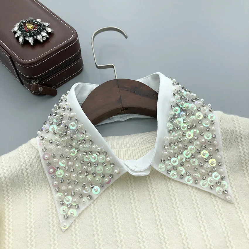 New Fake Collar for Women Solid Color Shirt Detachable Collar Removable Neckwear Bowtie Decorative Blouse Tops False Collar
New Fake Collar for Women Solid Color Shirt Detachable Collar Removable Neckwear Bowtie Decorative Blouse Tops False Collar