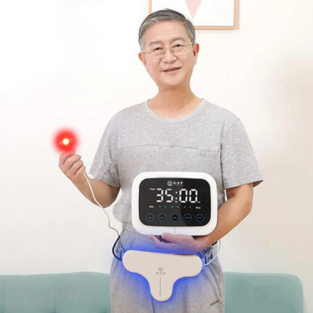 Man'S Health Care Prostate Massager Nonbacterial Prostatitis Physical Therapy Device Prostate 630nm LED Treatment Instrument
Man'S Health Care Prostate Massager Nonbacterial Prostatitis Physical Therapy Device Prostate 630nm LED Treatment Instrument