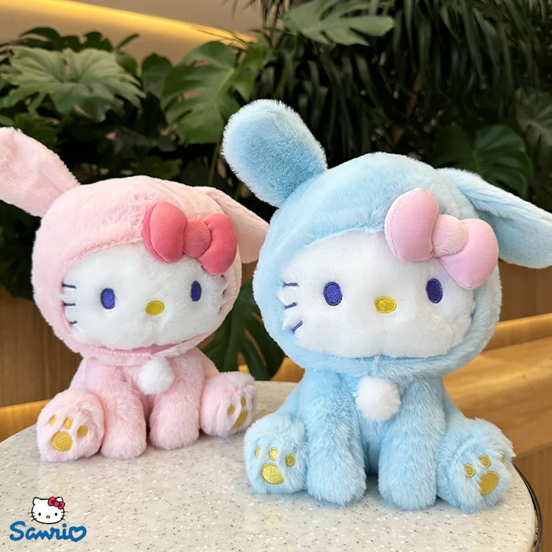 Sanrio, Hello Kitty Kt, кот, кролик, плюшевые игрушки, кукла, мягкая набивная подушка, украшение комнаты для детей, Рождественский подарок
Sanrio, Hello Kitty Kt, кот, кролик, плюшевые игрушки, кукла, мягкая набивная подушка, украшение комнаты для детей, Рождественский подарок