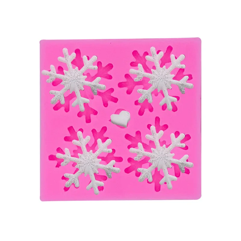 3D Christmas Decorations Snowflake Lace Chocolate Party DIY Fondant Baking Cooking Cake Decorating Tool Silicone Mold
3D Christmas Decorations Snowflake Lace Chocolate Party DIY Fondant Baking Cooking Cake Decorating Tool Silicone Mold