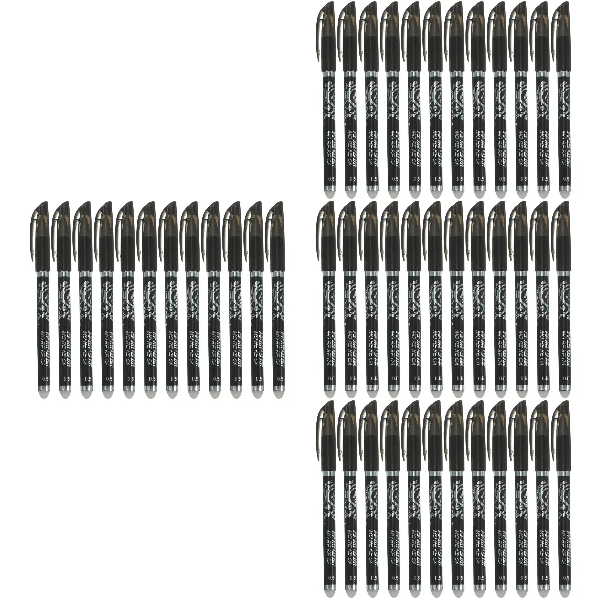 48 Pcs Office Supplies Erasable Pen Student Use Kid Suit 05mm Black Pens Abs Bulk
48 Pcs Office Supplies Erasable Pen Student Use Kid Suit 05mm Black Pens Abs Bulk