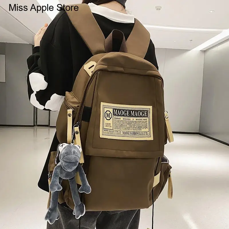 Female Leisure Laptop College Backpack Fashion Lady Male Red Nylon School Bag Cool Boy Girl Waterproof Travel Book Bag Men Women
Female Leisure Laptop College Backpack Fashion Lady Male Red Nylon School Bag Cool Boy Girl Waterproof Travel Book Bag Men Women
