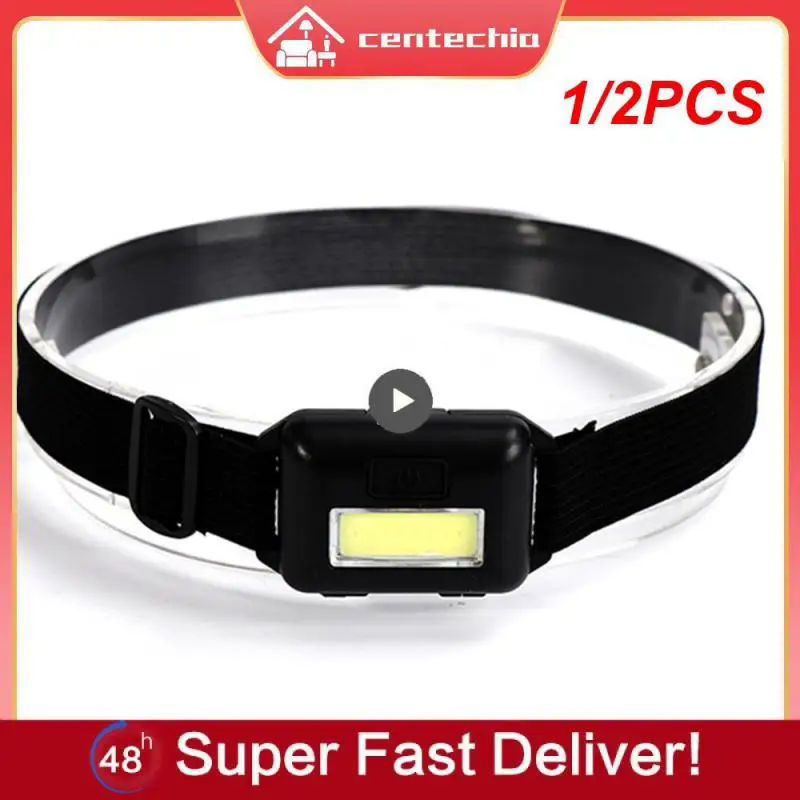 1/2PCS Camping Led Mini Headlights Portable Cob Headlamps Waterproof Head Front Light With 3 Switch Modes Led Lights Christmas
1/2PCS Camping Led Mini Headlights Portable Cob Headlamps Waterproof Head Front Light With 3 Switch Modes Led Lights Christmas