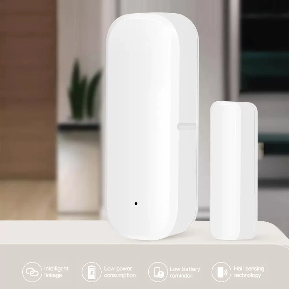 Беспроводной датчик окон Tuya Zigbee, умный датчик открытия окон и дверей, дистанционное управление через приложение, для Alexa Home
Беспроводной датчик окон Tuya Zigbee, умный датчик открытия окон и дверей, дистанционное управление через приложение, для Alexa Home