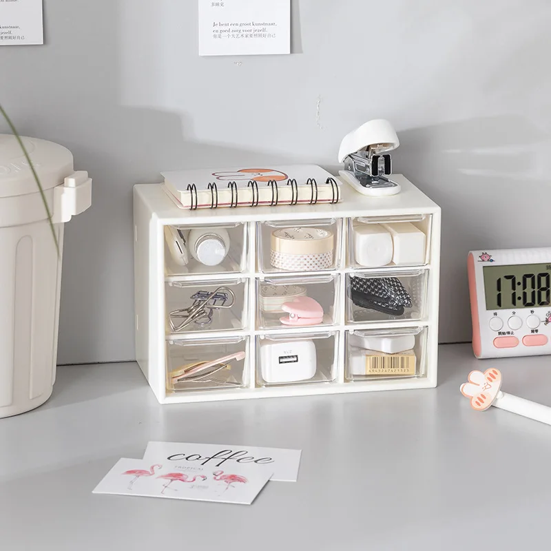 Nine Palace Grid Small Drawer Jewelry Storage Box Student Dormitory Desktop Stationery Small Item Storage Transparent Drawer
Nine Palace Grid Small Drawer Jewelry Storage Box Student Dormitory Desktop Stationery Small Item Storage Transparent Drawer