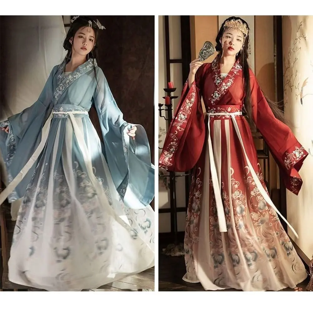 Polyester Chinese Style Hanfu Retro 2Colors Red Hanfu Dress Set Costume Stage Hanfu Women
Polyester Chinese Style Hanfu Retro 2Colors Red Hanfu Dress Set Costume Stage Hanfu Women