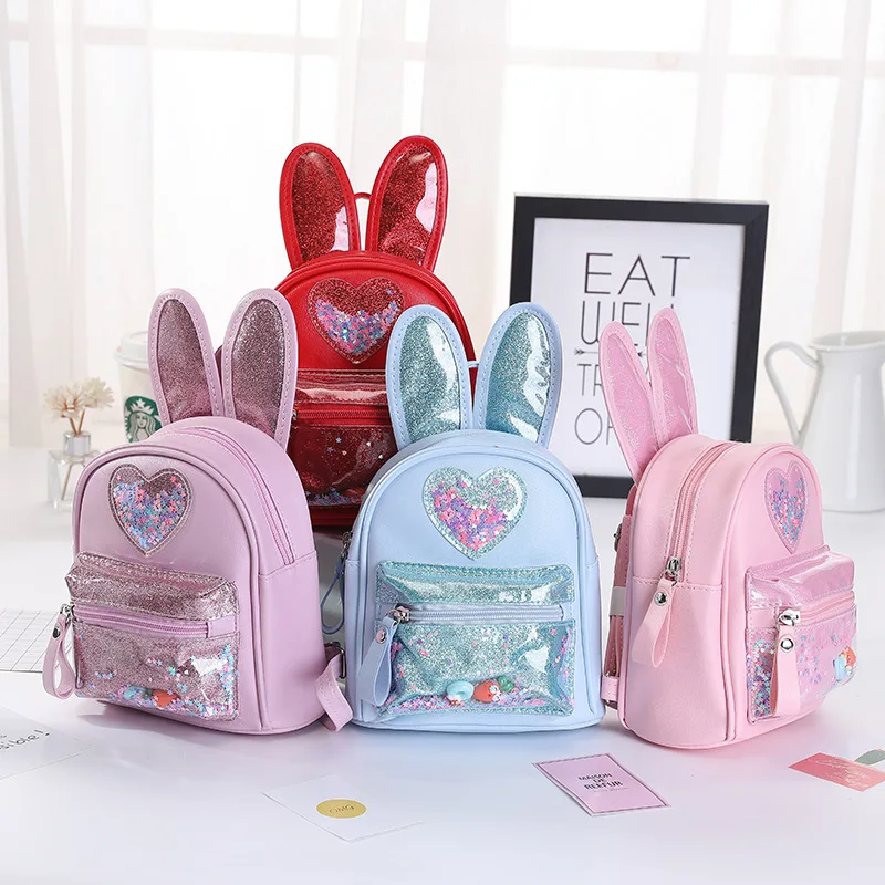 New Children's Backpack Fashion Sequins Cute Rabbit Mini Backpack Leisure Outgoing Kindergarten Schoolbag Girl
New Children's Backpack Fashion Sequins Cute Rabbit Mini Backpack Leisure Outgoing Kindergarten Schoolbag Girl