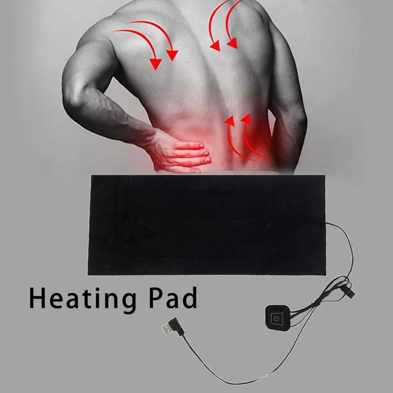 USB Electric Heated Jacket Heating Pad Outdoor Themal Warm Winter Heating Vest Pads For DIY Heated Clothing 1 sheet 15*35CM
USB Electric Heated Jacket Heating Pad Outdoor Themal Warm Winter Heating Vest Pads For DIY Heated Clothing 1 sheet 15*35CM