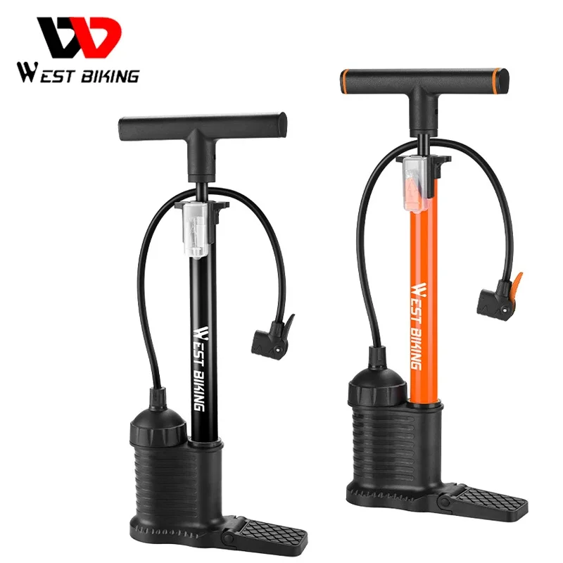 WEST BIKING 160PSI High Pressure Floor Pump Dual Cylinder Tire Inflator Aluminum Alloy Manual Air Pump For E-bike MTB Road Bike
WEST BIKING 160PSI High Pressure Floor Pump Dual Cylinder Tire Inflator Aluminum Alloy Manual Air Pump For E-bike MTB Road Bike