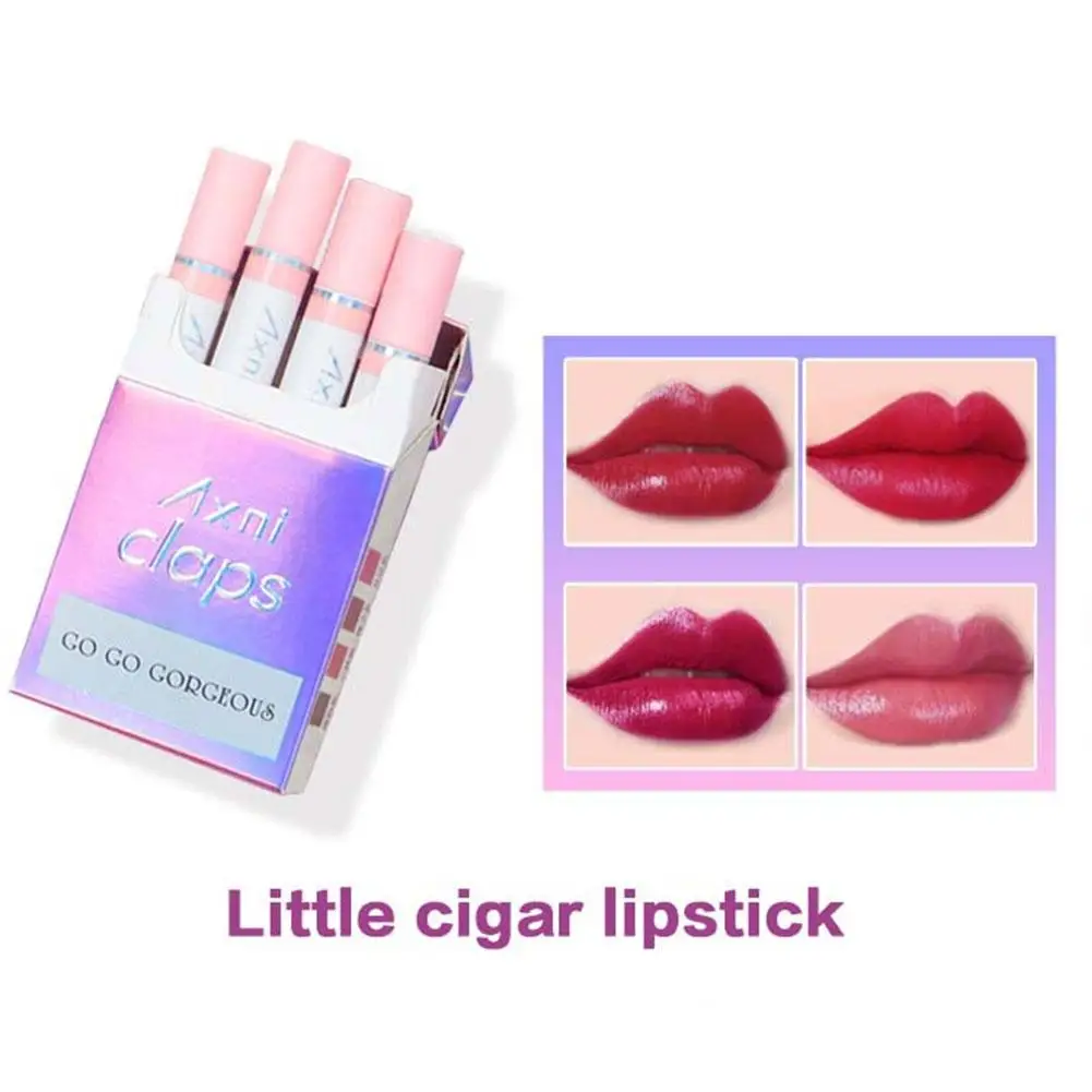 Queen Cigarette Lipstick 2023 Matte Lip Balm 4Pcs/Set Personalized Gift Cosmetics for Women Beauty Makeup Long Lasting Colo A5E7
Queen Cigarette Lipstick 2023 Matte Lip Balm 4Pcs/Set Personalized Gift Cosmetics for Women Beauty Makeup Long Lasting Colo A5E7