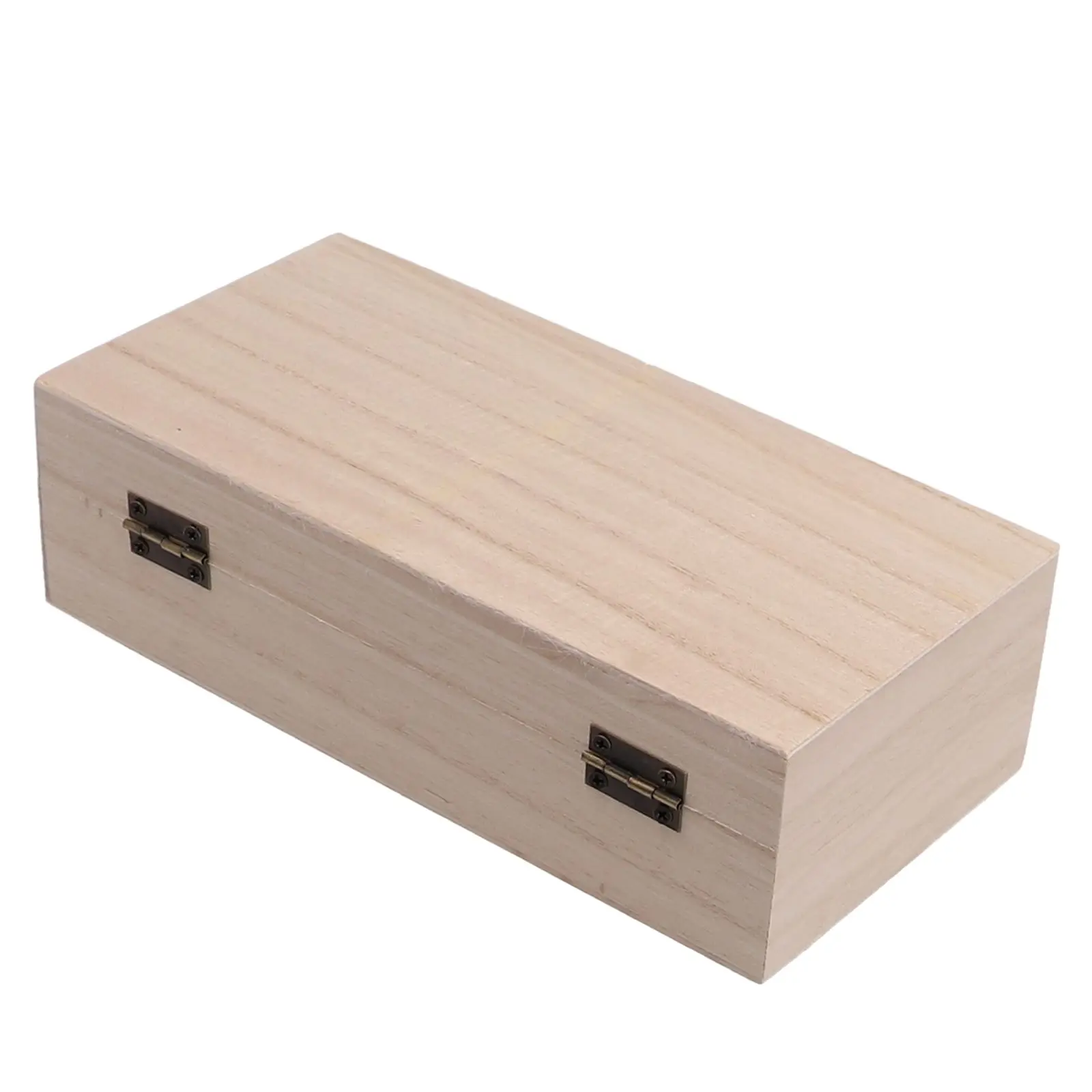 Rectangular Wooden Storage Box Retro Jewelry Box W/ Buckle Clamshell Wood Gift Packing Case Desktop Sundries Storage Organizer
Rectangular Wooden Storage Box Retro Jewelry Box W/ Buckle Clamshell Wood Gift Packing Case Desktop Sundries Storage Organizer
