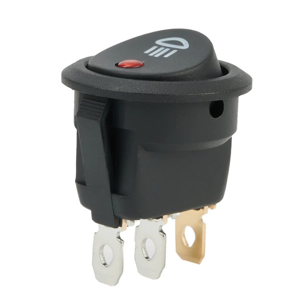 23mm On-Off Rocker Switch Round 12V Red Led Fog Light Lamp Symbol For Car Van Truck ABS Plastic DC12V 20A 23x23mm Interior Parts
23mm On-Off Rocker Switch Round 12V Red Led Fog Light Lamp Symbol For Car Van Truck ABS Plastic DC12V 20A 23x23mm Interior Parts