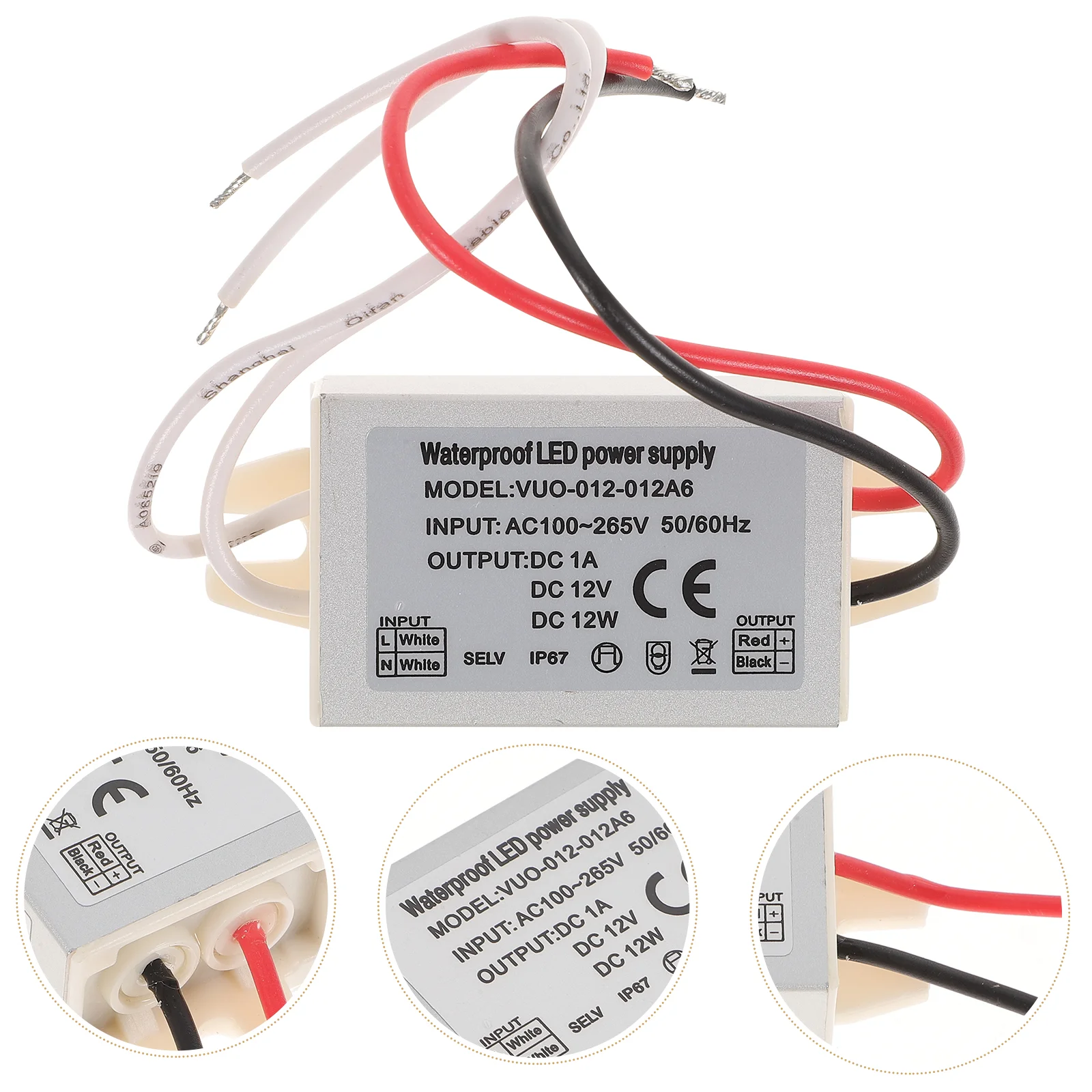LED Ceiling Light Constant Current Driver Power Supply for DC Lights Adapter Abs
LED Ceiling Light Constant Current Driver Power Supply for DC Lights Adapter Abs
