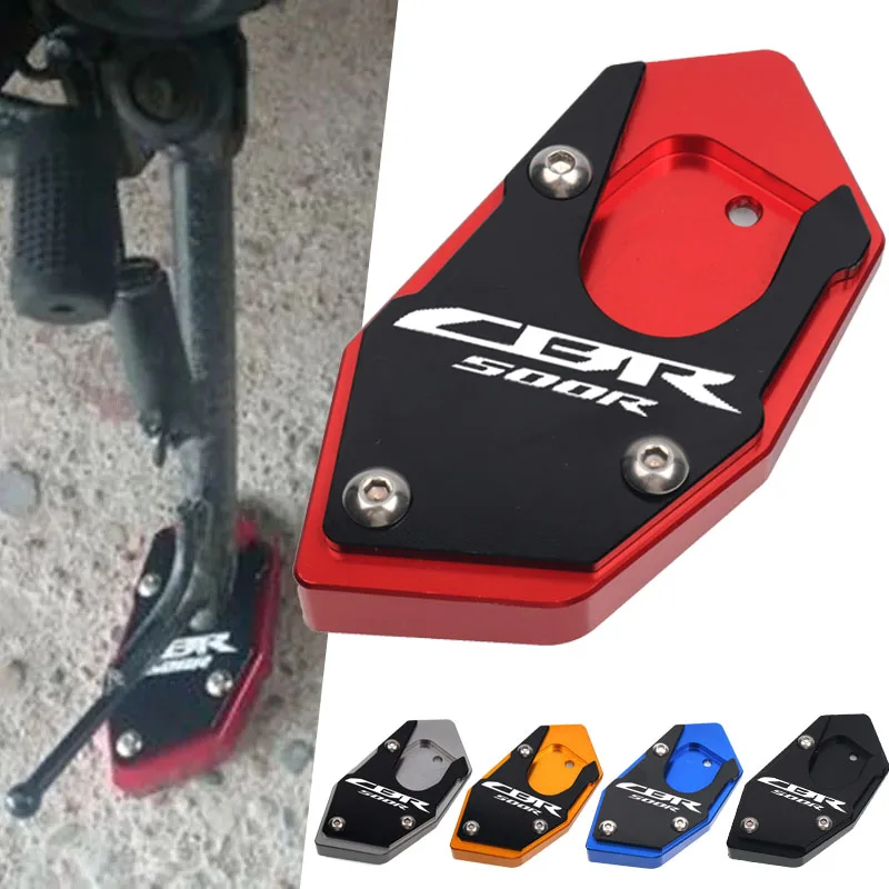 For HONDA CBR500R CBR 500R CBR500 R 2017-2020 Motorcycle CNC Kickstand Foot Side Stand Extension Pad Support Plate
For HONDA CBR500R CBR 500R CBR500 R 2017-2020 Motorcycle CNC Kickstand Foot Side Stand Extension Pad Support Plate