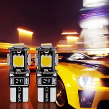 2pc T10T W5W 5050 5SMD Canbus Car Brake Led Dome Reading Bulb Dashboard Reverse License Plate Lights Clearance Trunk Lamp DC 12V
2pc T10T W5W 5050 5SMD Canbus Car Brake Led Dome Reading Bulb Dashboard Reverse License Plate Lights Clearance Trunk Lamp DC 12V